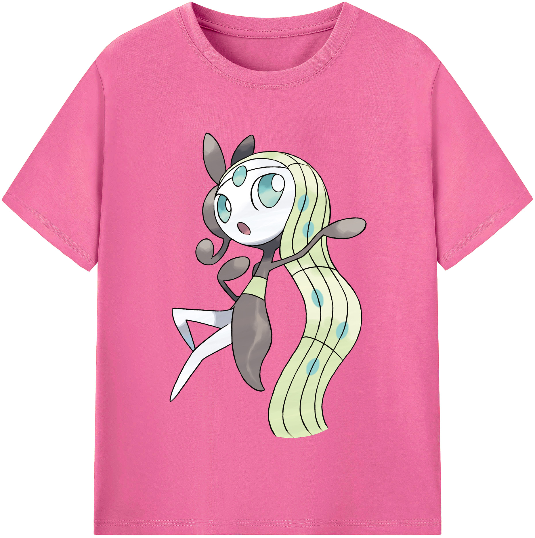 （画像用） ポケットモンスター Pokémon レディースカジュアルプリントTシャツ（綿100％）